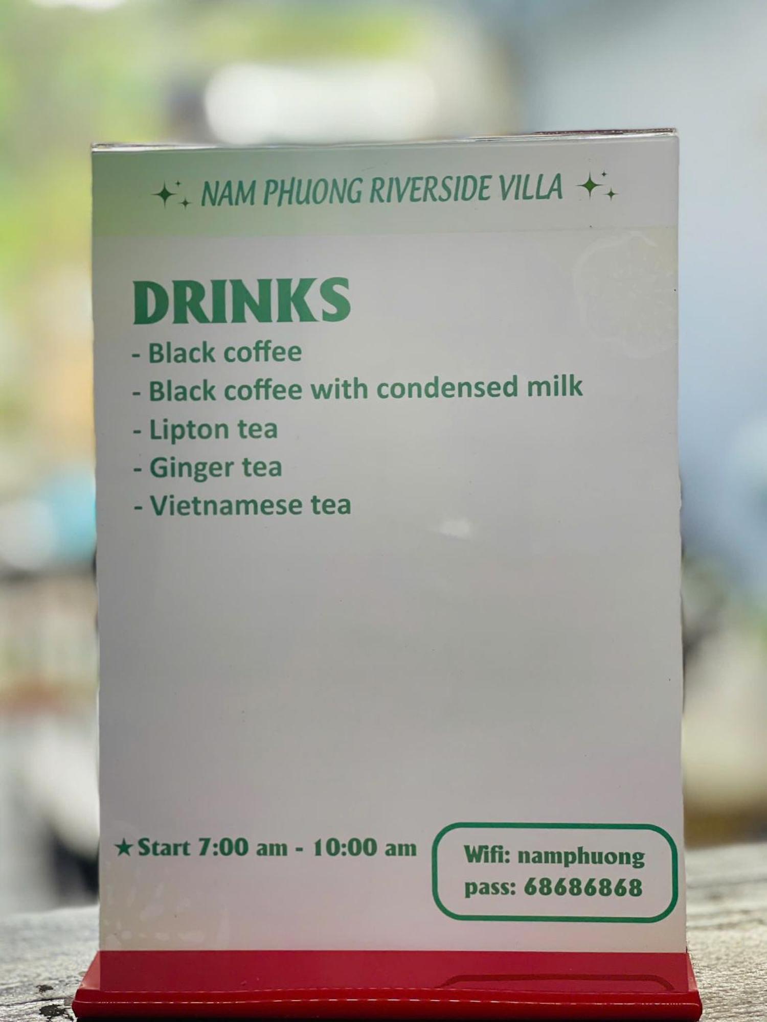 Nam Phuong Riverside Villa Хюэ Экстерьер фото